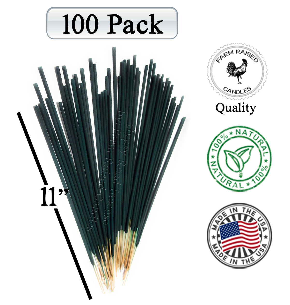 Mintronella ® Natural Plant Based Mosquito & Gnat Sticks