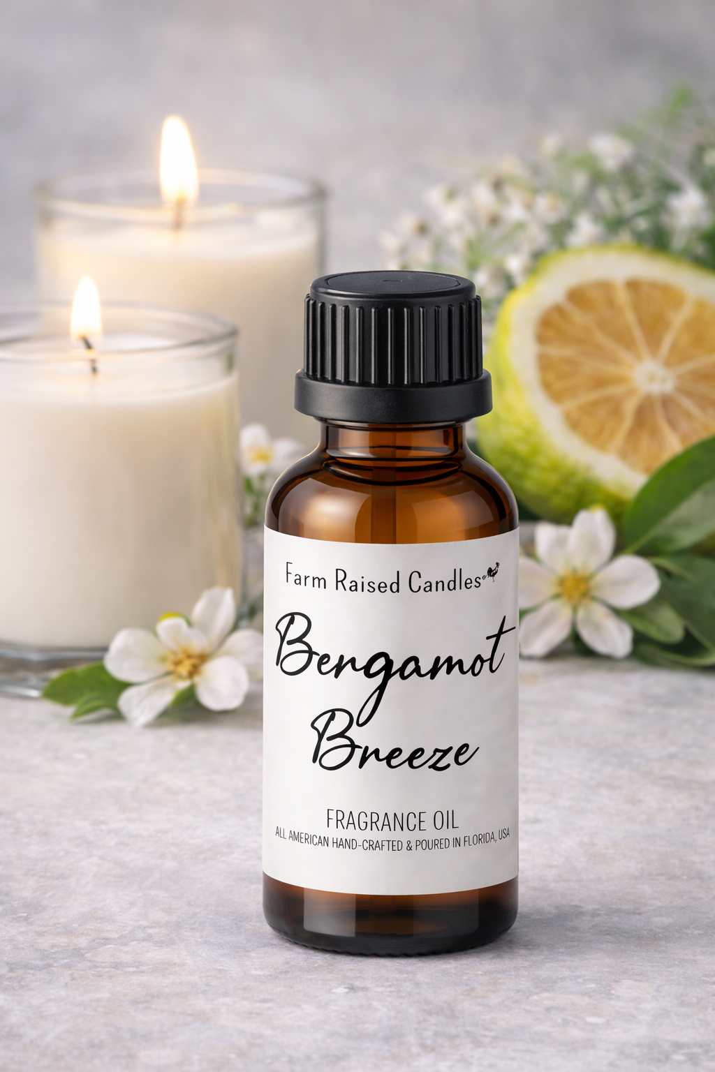 Bergamot Breeze Smart Diffuser Refill Oil | Clean Citrus Spa Scent