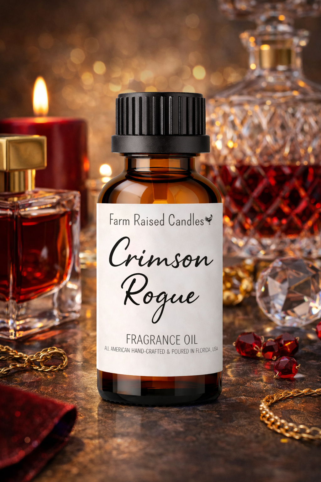Crimson Rouge Smart Diffuser Refill Oil | Farm Raised Candles
