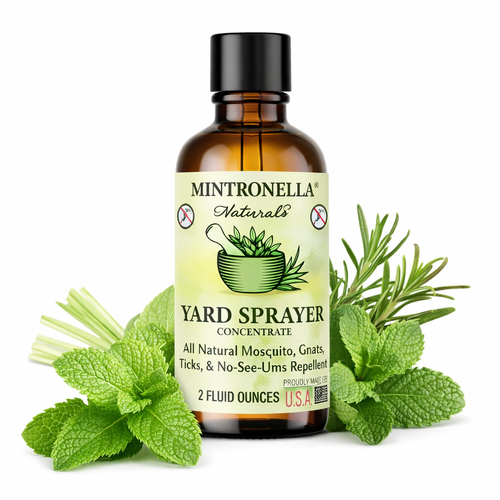 Mintronella Bug Repellent Natural Oil Concentrate – Makes 1 Gallon –  Mosquito & Fly Spray for Pump Sprayer or Fogger – USA Made – Farm Raised  Candles