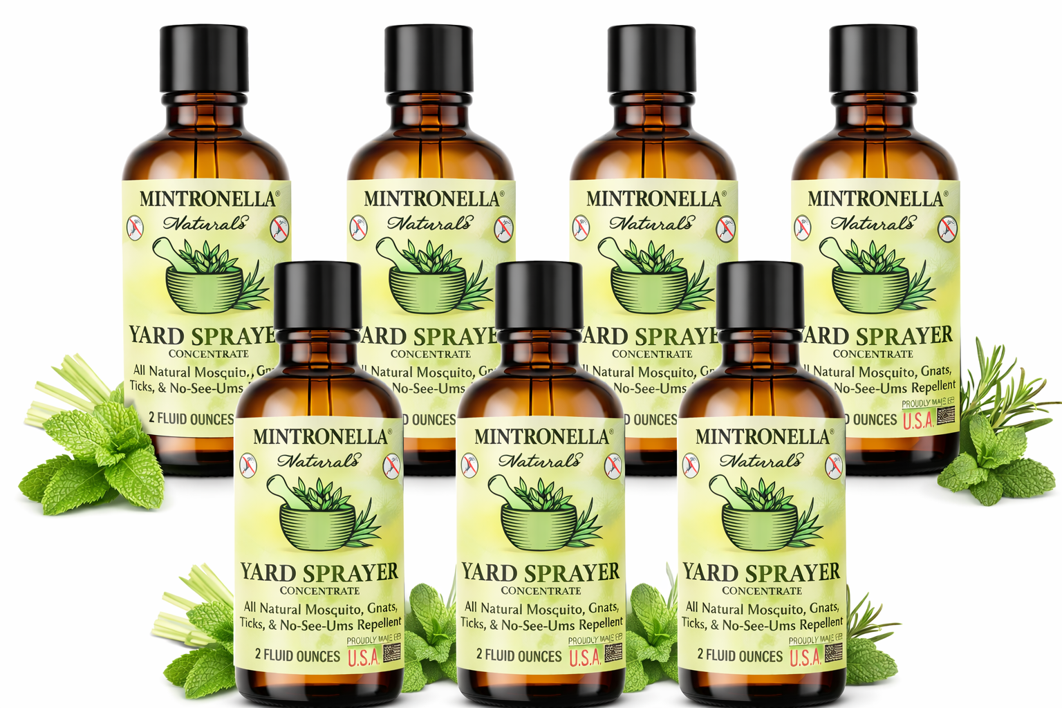 Wholesale Mintronella Mosquito, Gnat & Fly Repellent Sticks – 100 Pack | Florida Hand-Crafted Outdoor Repellent for Patios & Camping
