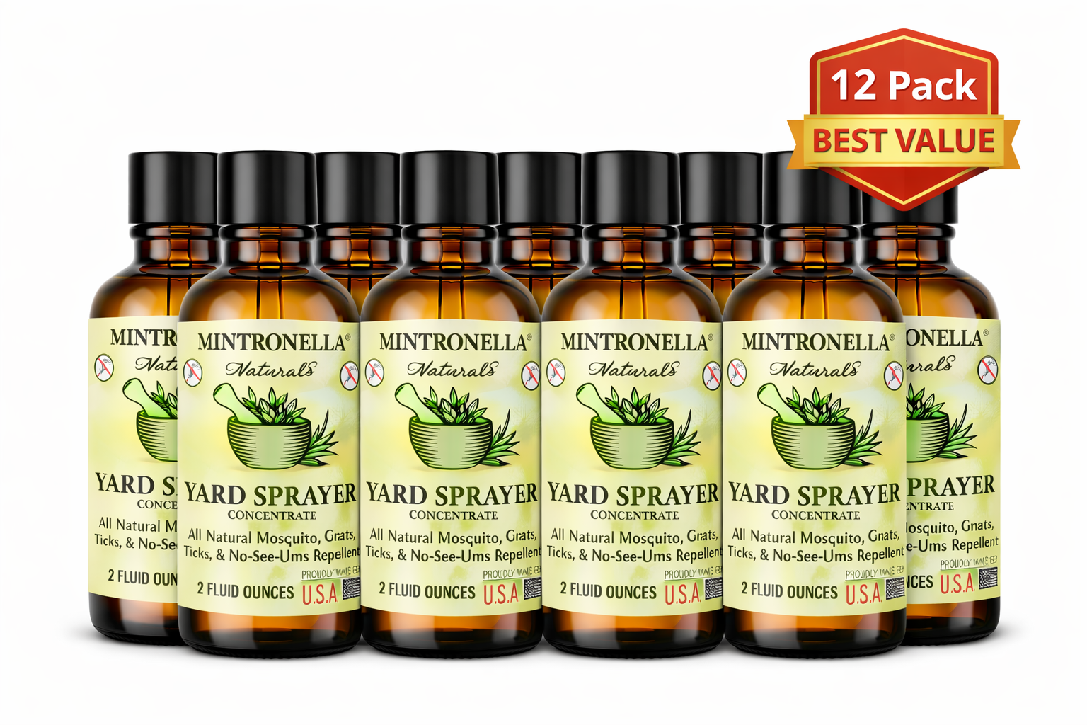 Wholesale Mintronella Mosquito, Gnat & Fly Repellent Sticks – 100 Pack | Florida Hand-Crafted Outdoor Repellent for Patios & Camping