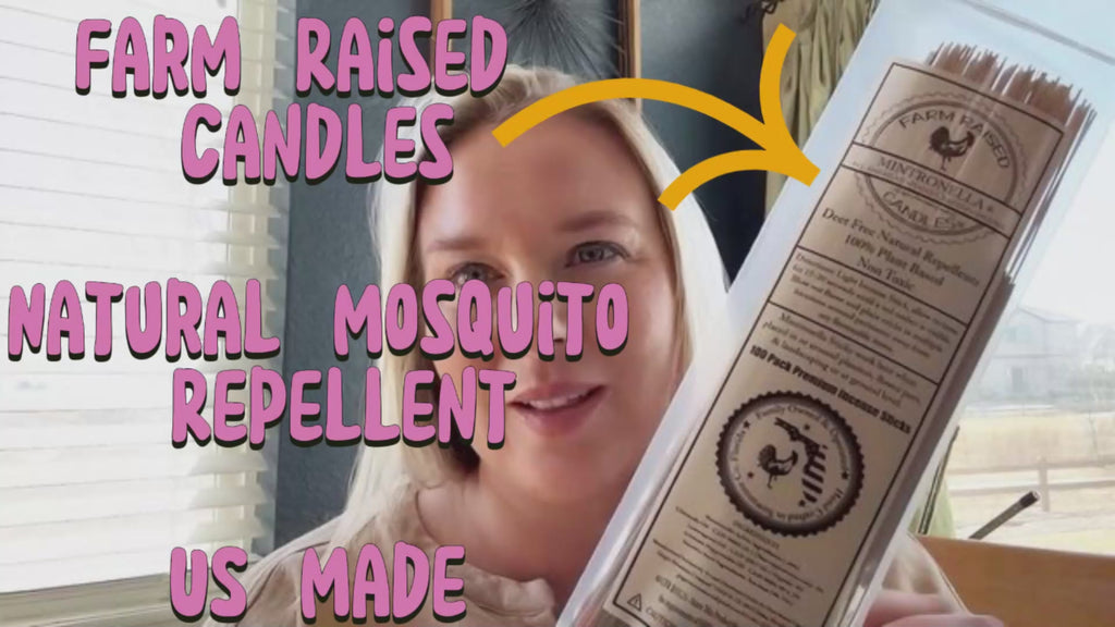 Wholesale Mintronella Mosquito, Gnat & Fly Repellent Sticks – 100 Pack | Florida Hand-Crafted Outdoor Repellent for Patios & Camping